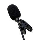 Microfone Lapela P2 1,50m com extensor 3m e adaptador P3 MYMAX preto