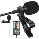 Microfone Lapela P2 Greika para Celular e Câmera - GK-CM1/GK-LM1