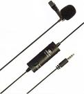 Microfone Lapela Para Celular Dslr Greika Gk-lm1 Lavalier - Preto Microfone Lapela Para Celular Dslr Greika Gk-lm1 Lavalier - Preto