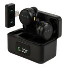 Microfone Lapela Profissional Sem Fio 2 em 1 Tipo-C Com IA