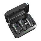 Microfone lapela profissional sem fio duplo hrebos if-207