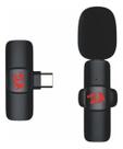 Microfone Lapela Redragon Athan Usb Tipoc 2.4ghz Antiruído