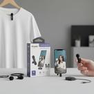 Microfone Lapela Sem Fio Atomo Celular Android Tipo C