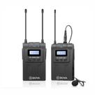 Microfone Lapela Sem Fio Boya By-wm8 Pro K1 Receptor Duplo