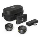 Microfone Lapela Sem Fio Luucco Airwave Plus Combo Usb-c Lightning E P2 Microfone Lapela Sem Fio Luucco Airwave Plus Combo Usb-c Lightning E P2