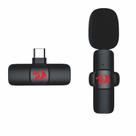 Microfone lapela sem fio tipo c athan preto gm93 redragon