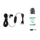Microfone Lapela Soleste Ml6 Omnidirecional Preto Cabo 7.2m