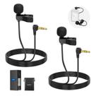 Microfone Lavalier NEEWER Mini condensador com fio de 6,6 pés/2 m