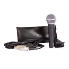 Microfone Lexsen Dinâmico Supercardióide LM58 Vocal Instrum Microfone Lexsen Dinâmico Supercardióide LM58 Vocal Instrum