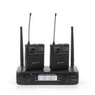 Microfone LEXSEN Sem Fio Headset LM502M HH Duplo Multifrequencia Microfone LEXSEN Sem Fio Headset LM502M HH Duplo Multifrequencia