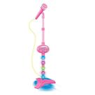 Microfone Musical Com Pedestal Ajustável Conecta Smartphone Rock Show DMT5898 - Dm Toys