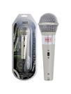 Microfone Mxt M-996 Plastico Prata Com Fio 3 Metros 541023