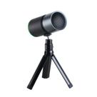 Microfone p/ Live,YouTube,2 padrões polares,USB-C,96 KHz,24 bits,c/ suporte