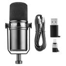 Microfone Para Estúdio Gravação Live Podcast Controle Por iOS Android PC Aplicativo DM-8 Dylan