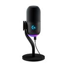 Microfone para jogos Logitech G Yeti GX Dynamic RGB Preto