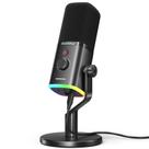 Microfone para Jogos MAONO PD100X - USB/XLR Dinâmico com Luzes RGB