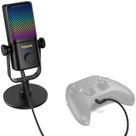 Microfone para jogos TONOR TCX3 compatível com Xbox com RGB