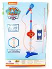 Microfone Patrulha Canina Pedestal E Mp3 Player F0089-1 Fun