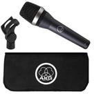 Microfone Profissional AKG D5 Vocal Dinâmico Supercardioide de Mão com Adaptador para Pedestal