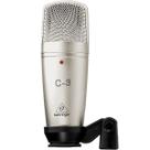 Microfone Profissional Behringer C-3 Condensador Cardióide