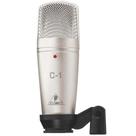 Microfone Profissional Cardióide C/ Fio Behringer C1 Condensador 16mm