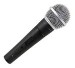 Microfone Profissional Com Fio 3 Metros + Bag + Suporte Xlr
