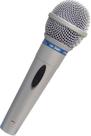 Microfone Profissional Com Fio 5 Metros Mc-200 Prata Microfone Profissional Com Fio 5 Metros Mc-200 Prata