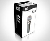 Microfone Profissional Com Fio De Mao Tsi 57 B