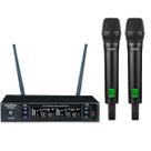 Microfone Profissional de Mão Duplo Sem Fio PRO SK-PRO 900 - SKYPIX
