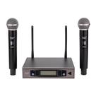 Microfone Profissional de Mão Duplo Sem fio SKM58D SKYPIX