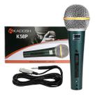 Microfone Profissional Dinâmico Kadosh K58p Com Cabo 4,5m Nf