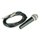 Microfone Profissional HT-58-A sem Chave Antiqueda com Cabo 4.3M e Conector 1-4 CSR