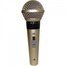 Microfone Profissional Leson SM-58 P4 Cardióide Com Fio Champanhe F002