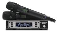 Microfone Profissional Sem Fio Sennheiser Ew 135g4 Duplo Cor Preto