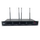 Microfone profissional sem fio uhf wirelees 4 bastões le-912