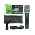 Microfone Profissional Skypix Sk-m57a Dinâmico Com Cabo