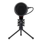 Microfone quasar 2 redragon usb preto - gm200-1