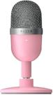 Microfone razer seiren mini ultra-compacta - rosa