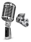 Microfone Retro Vintage Profissional Soundvoice Mm-55