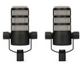 Microfone Rode PodMic Broadcast-Grade Dynamic, pacote com 2