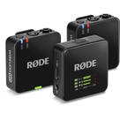 Microfone rode wireless go iii 2-pessoas preto