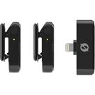 Microfone rode wireless micro ultracompact 2-pessoas lightning
