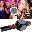 Microfone S/fio Bluetooth Karaokê Speaker Usb Led