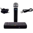Microfone s/ fio le son ls-901ht mão alimentação 12vdc