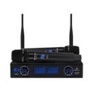 Microfone s/Fio Waldman WTW-96/620 Duplo Dinâmico Cardióide