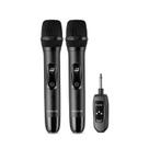 Microfone Sem Fio Aiwa Preto Wireless C/2 Mic Bivolt Microfone Sem Fio Aiwa Preto Wireless C/2 Mic Bivolt