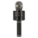Microfone Sem Fio Bluetooth Karaokê com Alto Falante e Gravador Preto Microfone Sem Fio Bluetooth Karaokê com Alto Falante e Gravador Preto