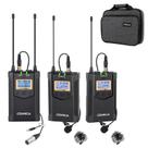 Microfone Sem Fio Comica CVM-WM100PLUS para Câmeras