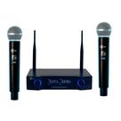 Microfone Sem Fio Custom Sound CW 40 Mão Duplo Dinâmico Digital