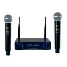 Microfone Sem Fio Custom Sound CW 40 Mão Duplo Dinâmico Digital